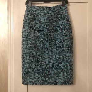 SOLD - ESCADA tweed pencil skirt